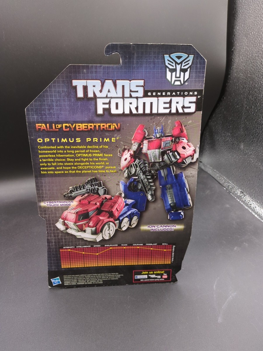 TRANSFORMERS Generations Fall Of Cybertron FOC Deluxe Class Optimus Prime  New
