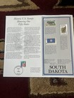 South Dakota  HISTORICAL  U.S. Stamps Panel Collective Postal Souvenir Sheet — photo 2