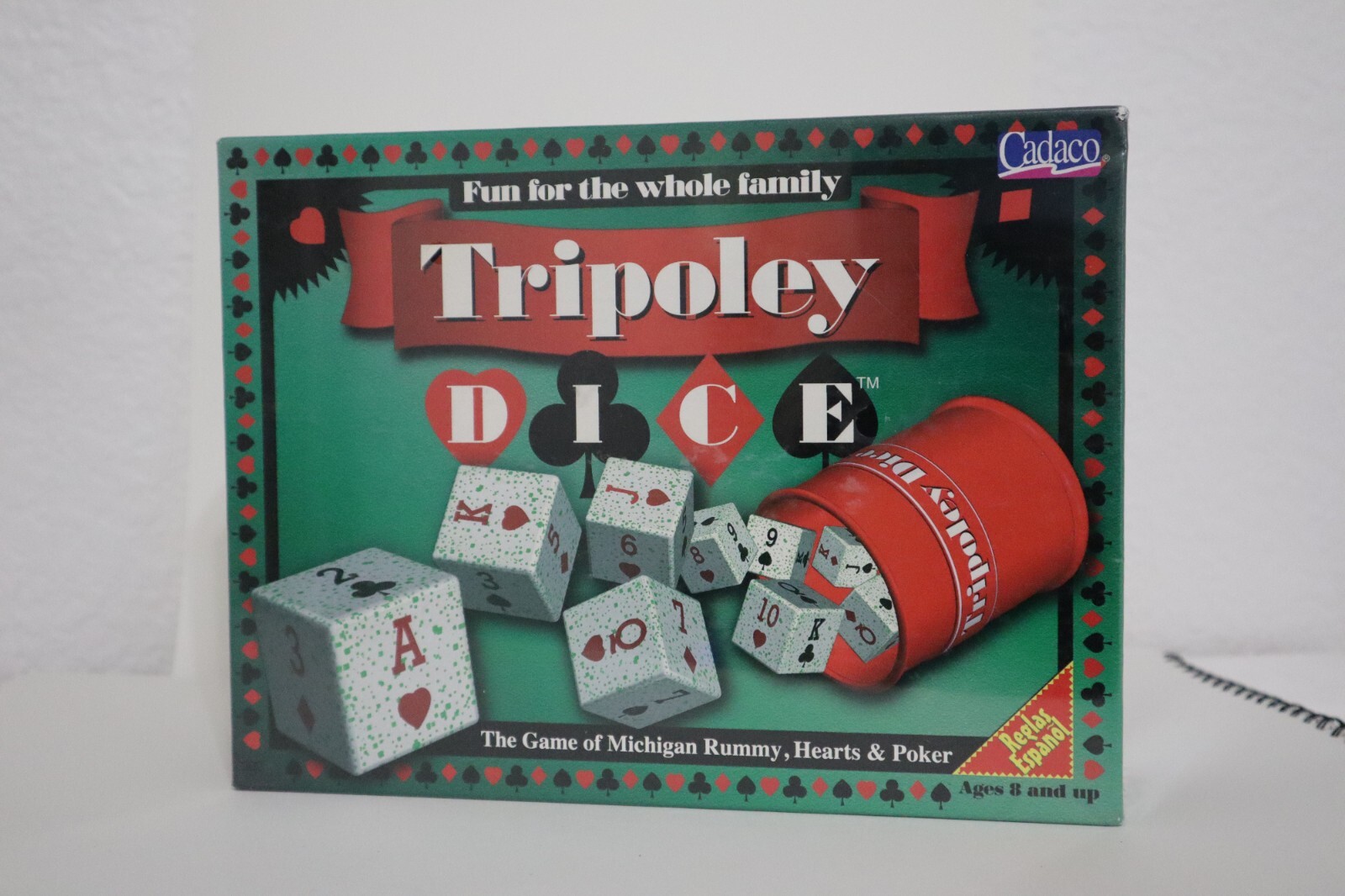 Tripoley Dice Poker board game eBay