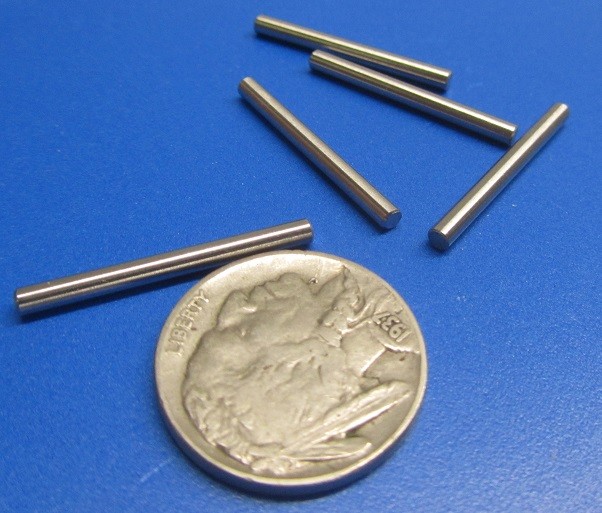 Lot De 100 Goupilles Cylindriques Inox 18-8 - Diam. 3/32" X Long. 1/2" (pouces)