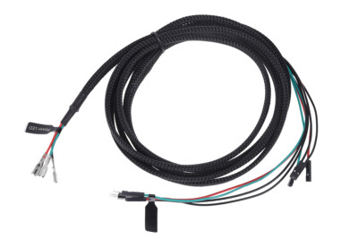(7,99 EUR/Stück) Alphacool Powerbutton/Taster Verbindungskabel 200cm - Schwarz