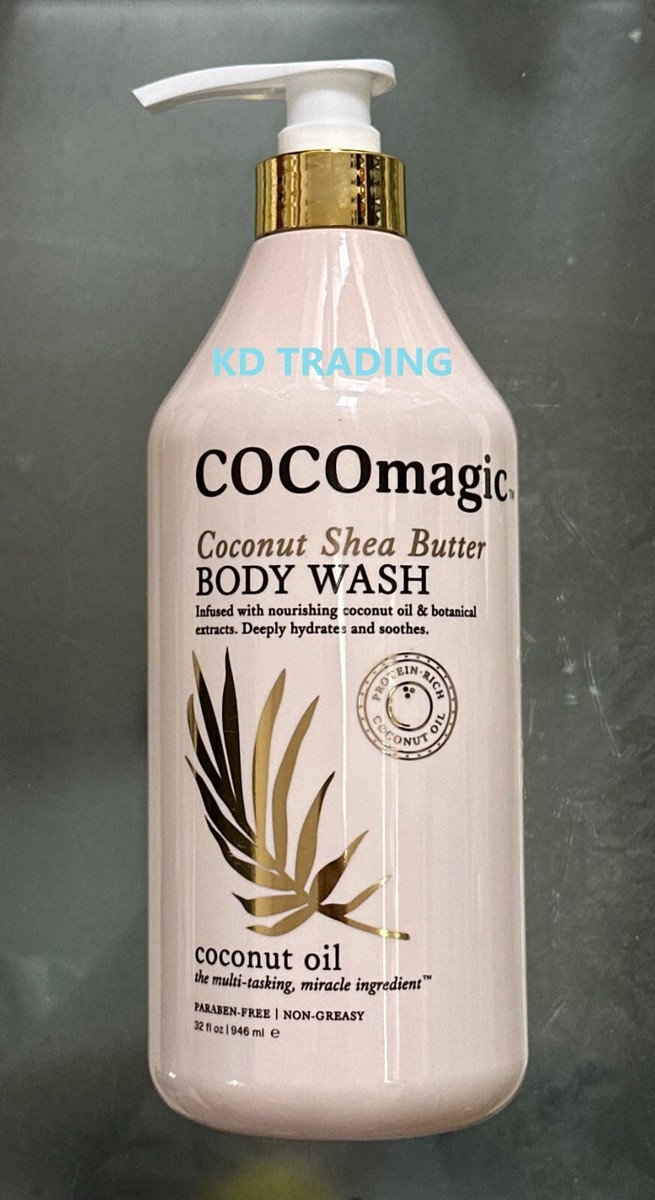 COCOmagic Coconut Shea Butter Protein-Rich Botanical Soothing BODY
