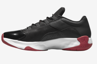 New Air Jordan 11 CMFT Low Shoes Black Red White 