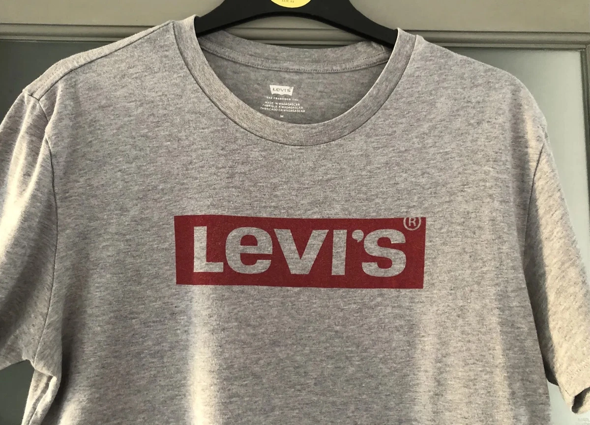 Levis t shirt clearance silver