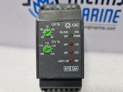 GIC MAC04D0100E Voltage Monitoring Relay