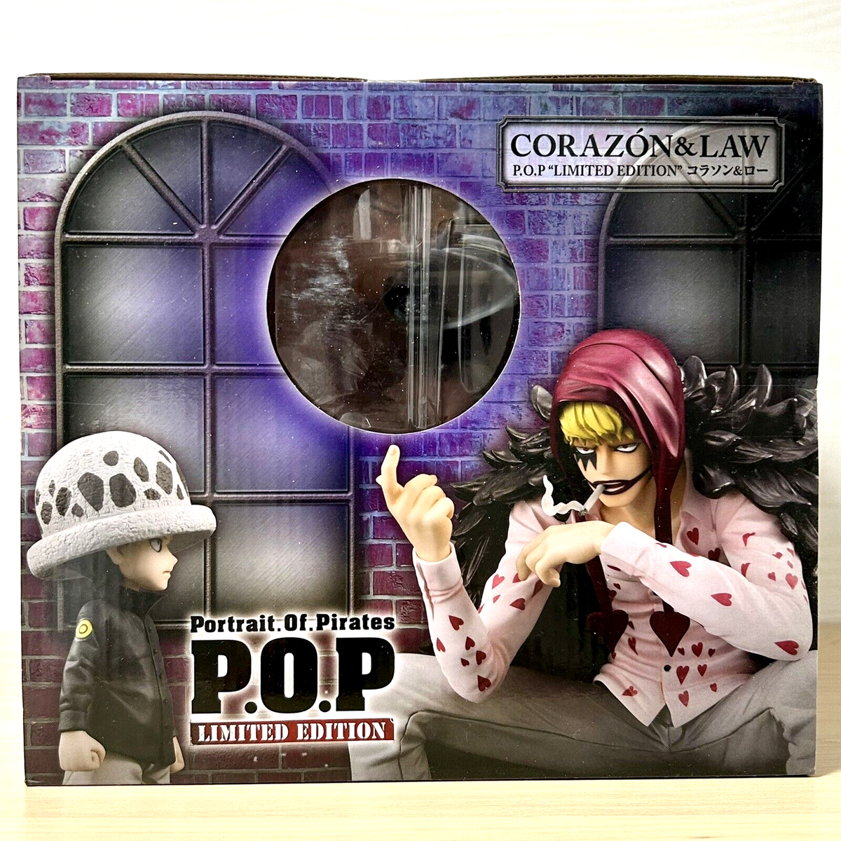 CORAZÓN & LAW フィギュア 限定版 Corazon & Law (Re-Run) One Piece Portrait of Pirates Limited