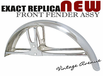 ヤマハCS1、フロント、リヤフェンダー FY4] YAMAHA YCS1 CS1 YCS2 CS2 YCS3 CS3 CHROME PLATED FRONT FENDER