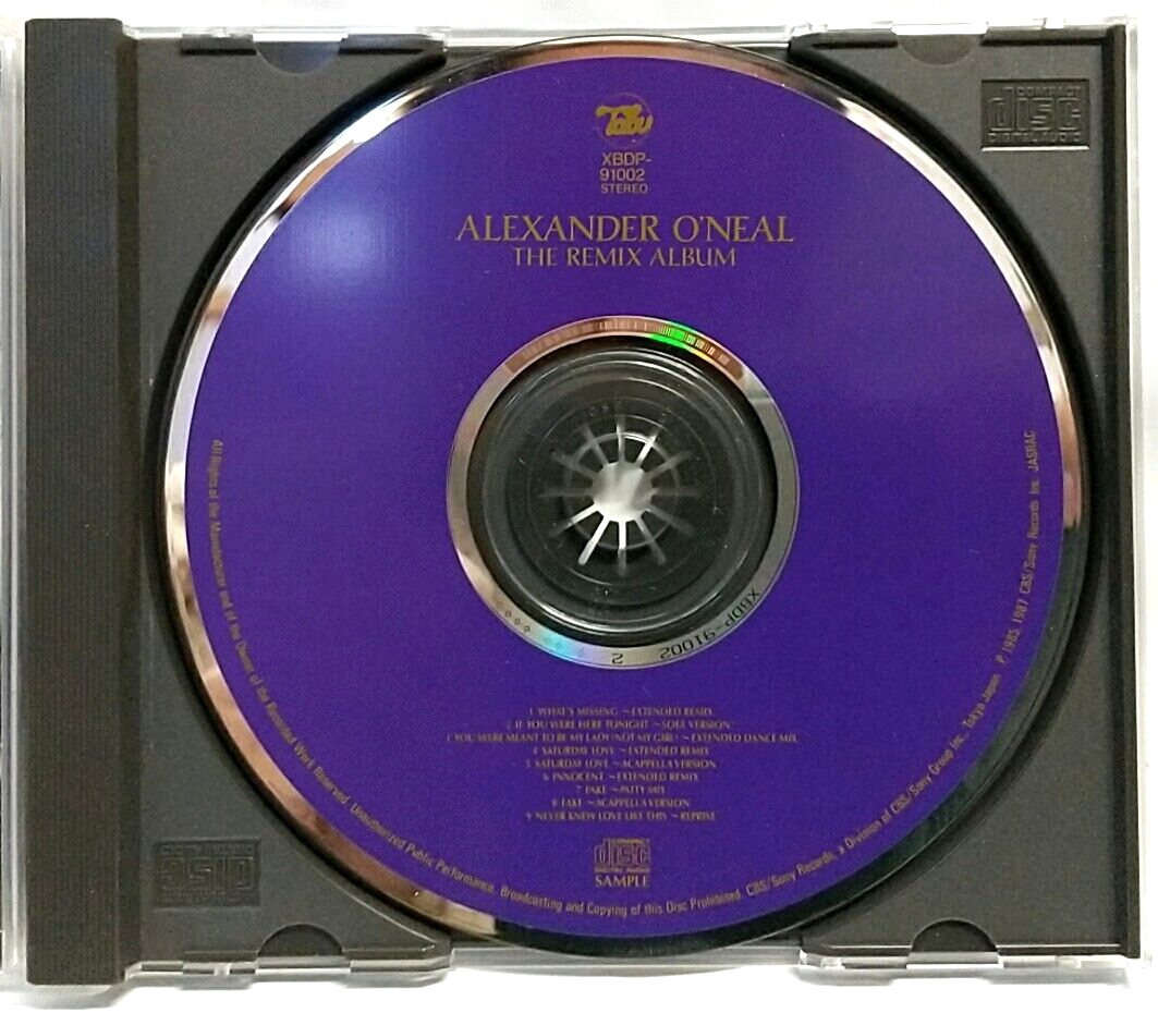 洋楽 Alexander O'Neal / The Remix Album CD) Alexander O'Neal – The Remix Album , Comp, XBDP-91002, NM