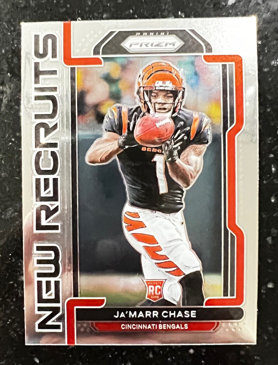 Ja'MARR CHASE 2021 Panini Prizm NEW RECRUITS NR7 RC Rookie | eBay