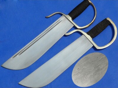 S0317 IP MAN WING CHUN BUTTERFLY TWIN SWORD PATTERN WELDED TRAIN PRACTICE 18.2''