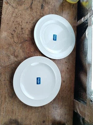 2x Denby 1809 Dinner Plates 29cm Microwave Freezer Dishwasher and Oven Safe