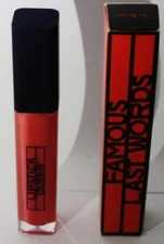 1 LIPSTICK QUEEN Famous Last Words Liquid Matte Lipstick Au Revoir New In Box