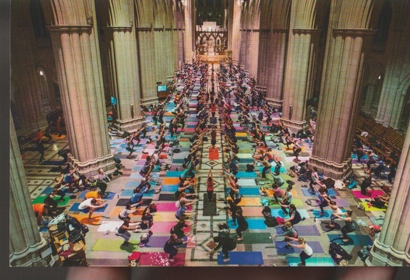 Unposted Postcard National Cathedral Washington D.C.