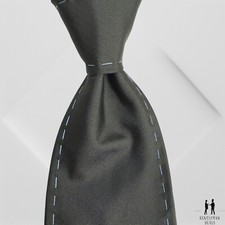 Andrew's Ties Zadi Andrew Tie Solid Woven Made In Italy Men's Tie 58x4 RARE SEWN