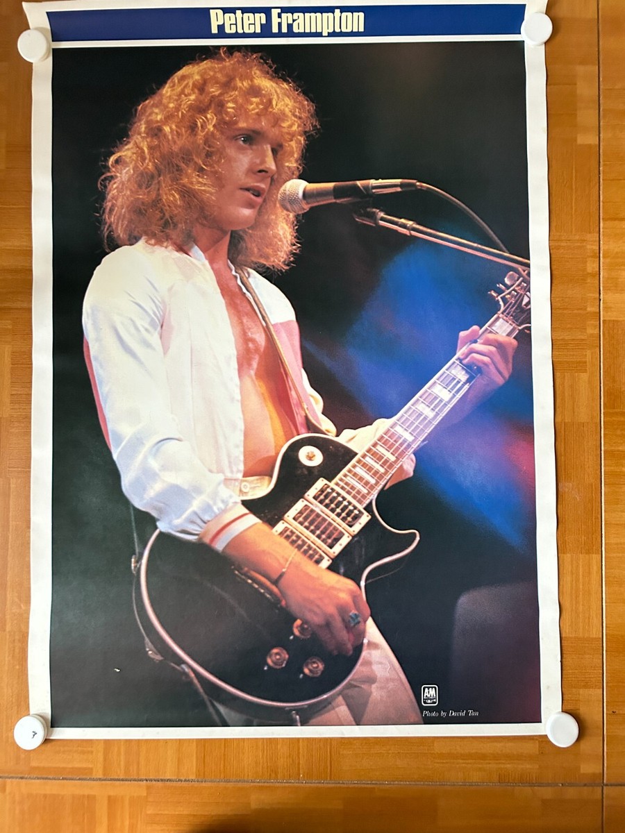 Peter Frampton / Vintage 1970s Japan Original Promo Poster B2