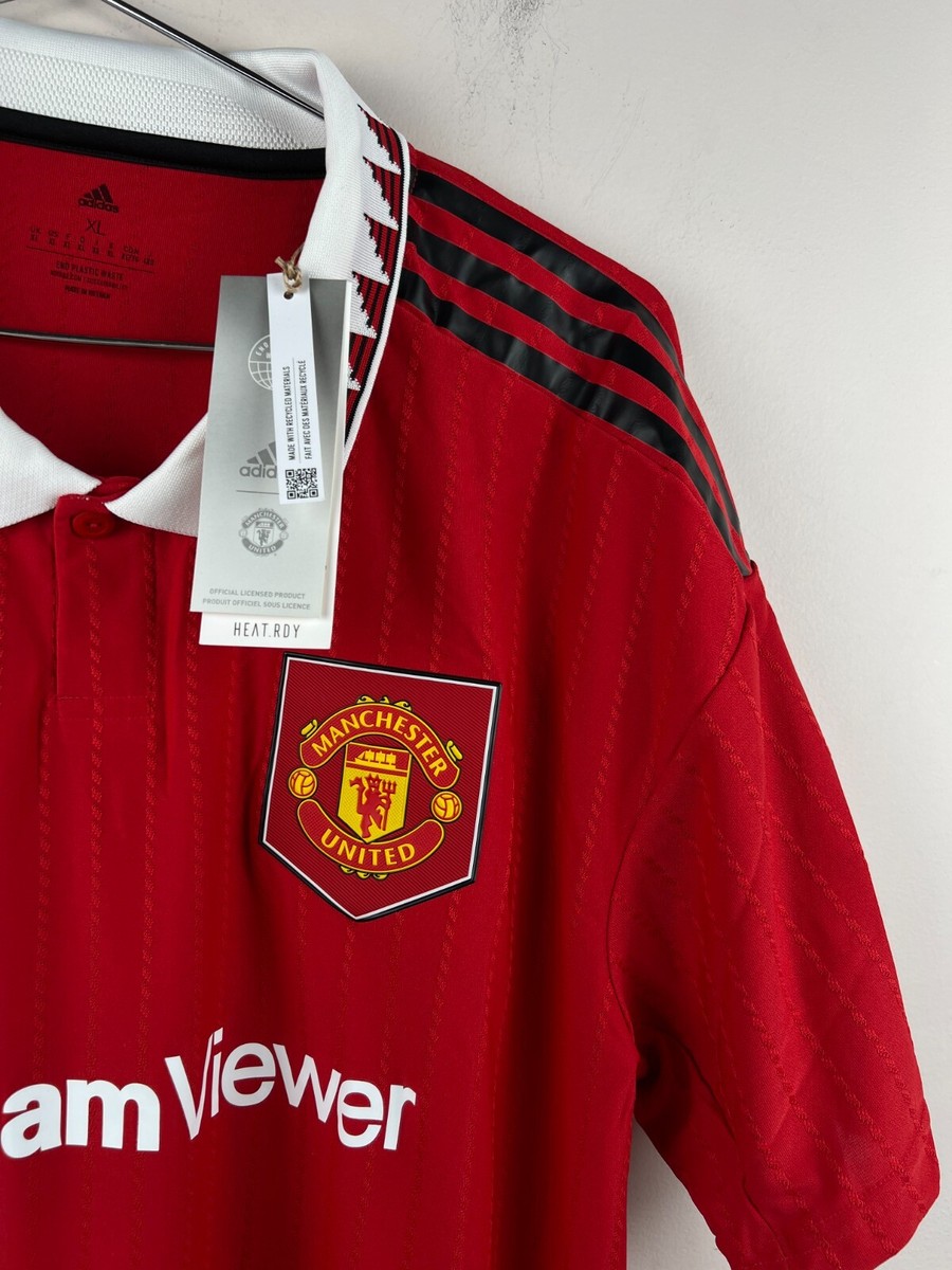 Adidas 22/23 Manchester United Home Jersey Men's Size XLarge