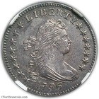 1796 Draped Bust Dime Jr-6 Ngc Ms64