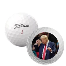 Refinished Titleist Pro V1x Trump - Victory Dance Golf Balls