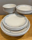 Corelle Pyrex Country Violets Blue Floral Flowers  Replacement Dishes Vintage