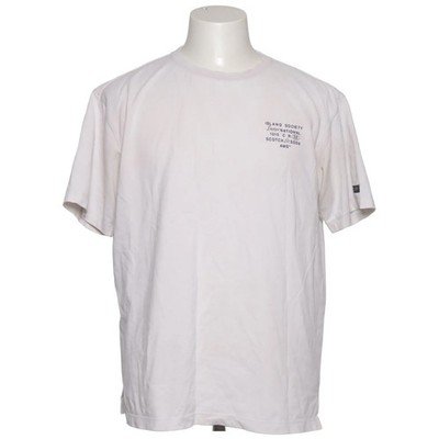 Scotch & Soda, T-shirt, Größe: M, Weiß, Baumwolle/Polyester, Print, Herren #vfk