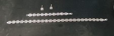 Vintage Mexican Sterling Silver 3-Piece Jewellery Set 925 Greek Key Taxco MD-10