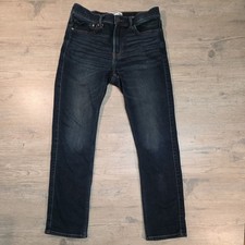 Abercrombie Kids Straight Boys 15/16 skinny Jeans Dark Blue