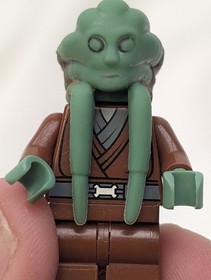 LEGO Star Wars Kit Fisto Minifigure Jedi Knight Master 8088 7661 9526 sw0163