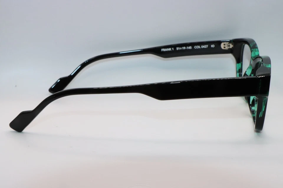 NUEVAS GAFAS FACE A FACE FRANK 1 COL 0427 IO VERDE NEGRO TORT AUTÉNTICAS 51-19 Foto 4 de 4