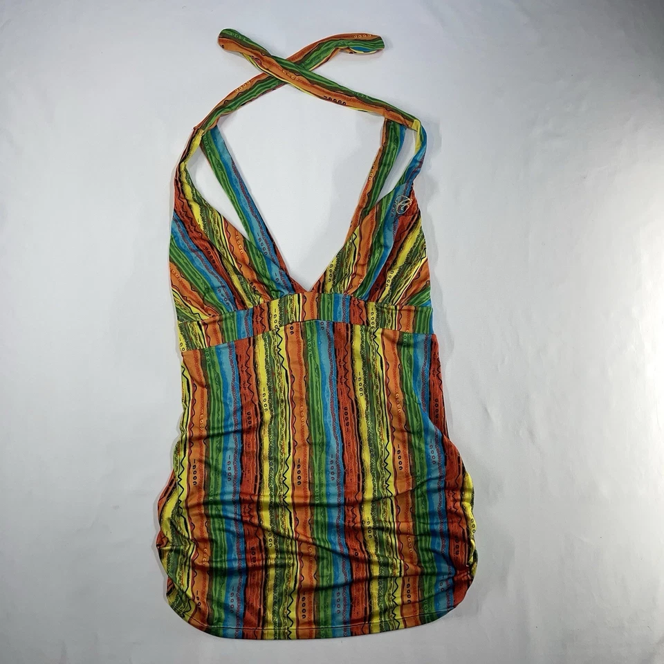 Túnica Coogi Natación Cubre Mujer 2XL Playa Resort Vestido Vacaciones Bordado Foto 3 de 4