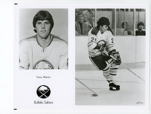 FOTOS DE PRENSA EMITIDAS POR 24 equipos Buffalo Sables 1978-79 Perreault Edwards Gare Martin - Imagen 16 de 24