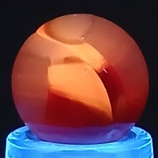 Jabo Peewee Marble .48 Inches UV Reactive Near-Mint Condition Combined Shipping