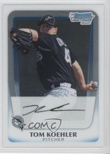 2011 Bowman Chrome Prospects Tom Koehler #BCP24 0j6