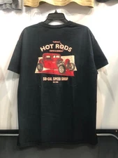 Vintage Shirt Y2K Hot Rods American Cars Old Classic Modern So-Cal Speed Shop L