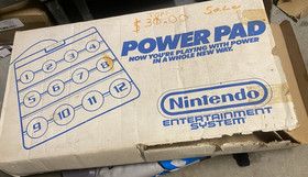 1988 Nintendo NES Power Pad Original Box Reprint Instructions Vintage PAD ONLY!