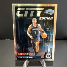 2023-24 Panini NBA Hoops Premium Stock City Edition Paolo Banchero #10 Magic