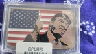 1 oz .999 fine silver bar, Trump 1st bar. colorized