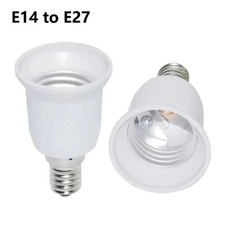 E14 to E27 Lamp Holder Adapter Converter Bulb Socket Extender 110-220V UK