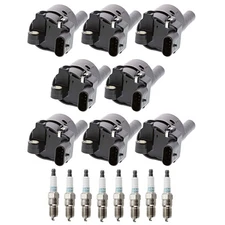 Denso 8 Ignition Coil 8 Iridium Long Life Spark Plugs Kit For Camaro Corvette V8