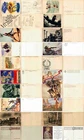 WW2 MILITARY POSTCARDS-RSI-SOCIAL-REGIMENTAL MILITARY lot 20 pieces-019A