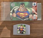 Superman Nintendo 64 - Cartridge, Box, & Plastic Sleeve