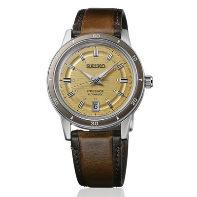 SEIKO Presage Style 60's SRPL75J1 Automatic Yellow Dial Date