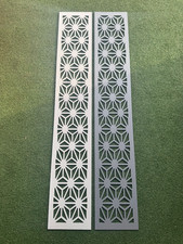 Garden Home Screen Panel Trellis 180cm x 30cm Wood Plastic Composite x 2 - SALE!