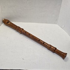 Johannes Adler 24.5" Wooden Flute Recorder Baroque Fingering Musical Instrument