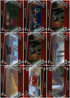 Cars 20th Anniversary Insert 2026 Topps Chrome Disney You Pick Complete Your Set