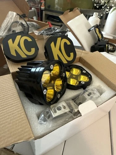 3 Inch Led Pod W/Kc Cover Led Work Light 1 PAIR - product listing photo
