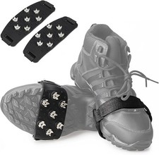 Ice Cleats for Shoes and Boots Traction Ice Shoes Grippers Anti-Skid 7 Point
