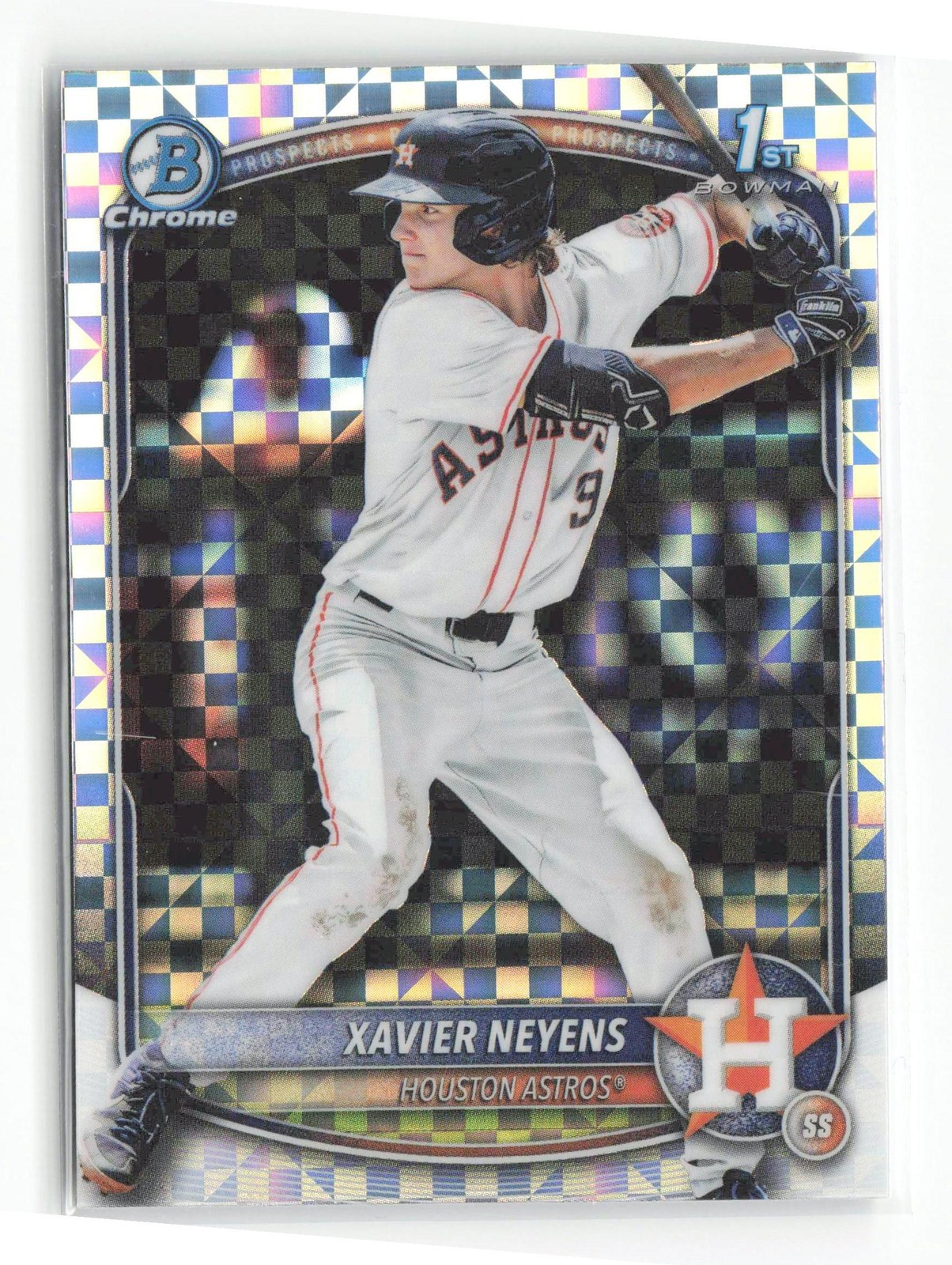 2025 Bowman Draft #BDC-2 Xavier Neyens Chrome X-Fractor