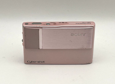 [Exc] SONY Cyber Shot DSC-T10 Pink Digital Compact Camera From Japan #061