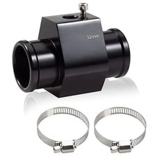 Water Temperature Joint Pipe Connector 32mm 1-1/4" Radiator Hose Sensor Gauge