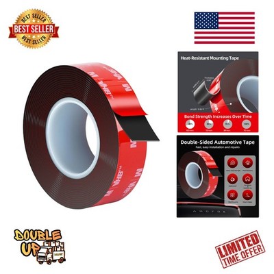 Double Sided Tape Heavy Duty, Car Emblem Adhesive, Automotive Acrylic Plus At...